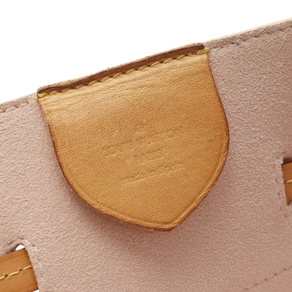 ジロラッタ ダミエアズール ローズバレリーヌ ハンドバッグ トートバッグ PVC レザー ホワイト 2WAY ルイヴィトン バッグ LOUIS VUITTON