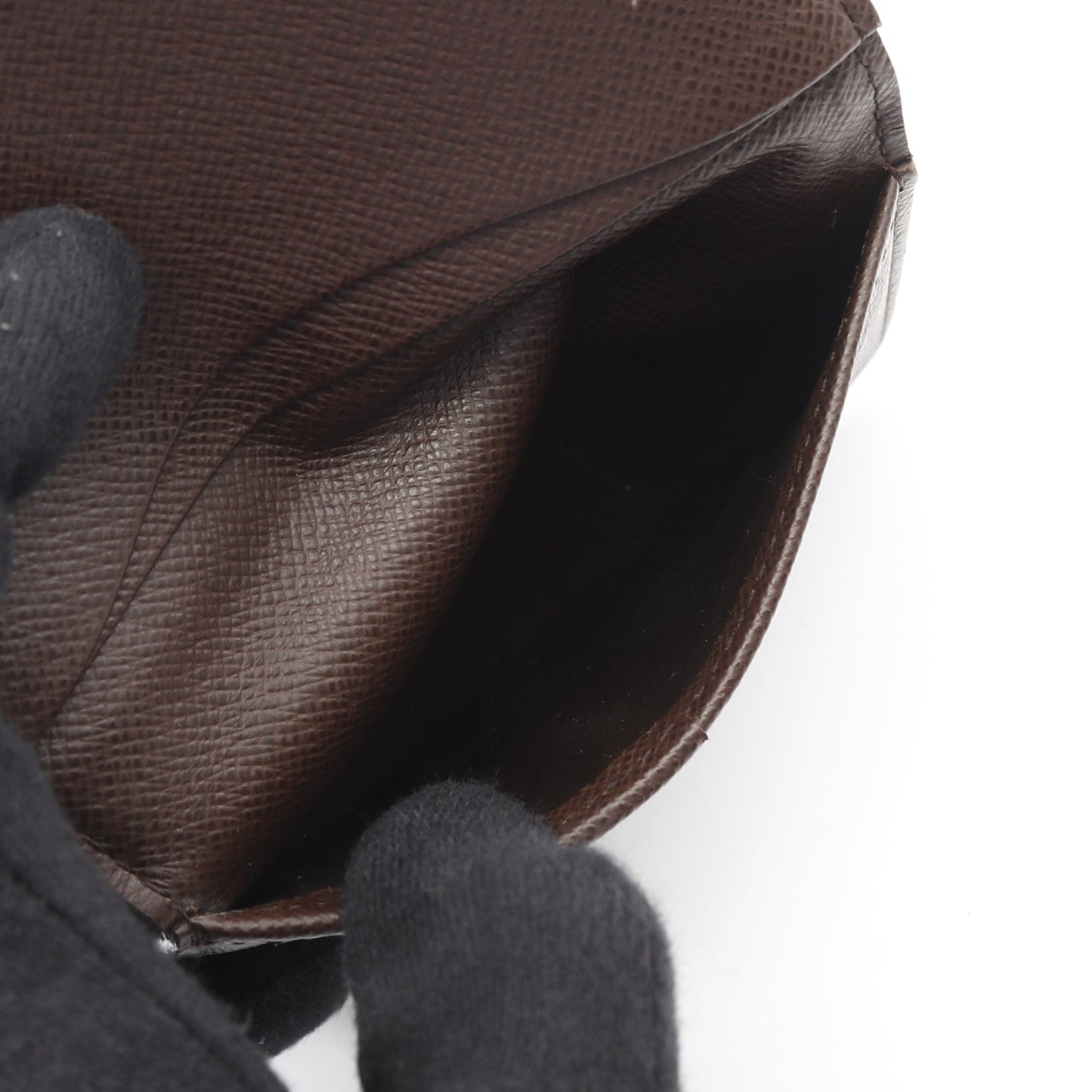 オーガナイザー ドゥ ポッシュ ダミエエベヌ カードケース PVC ブラウン ルイヴィトン 財布・小物 LOUIS VUITTON