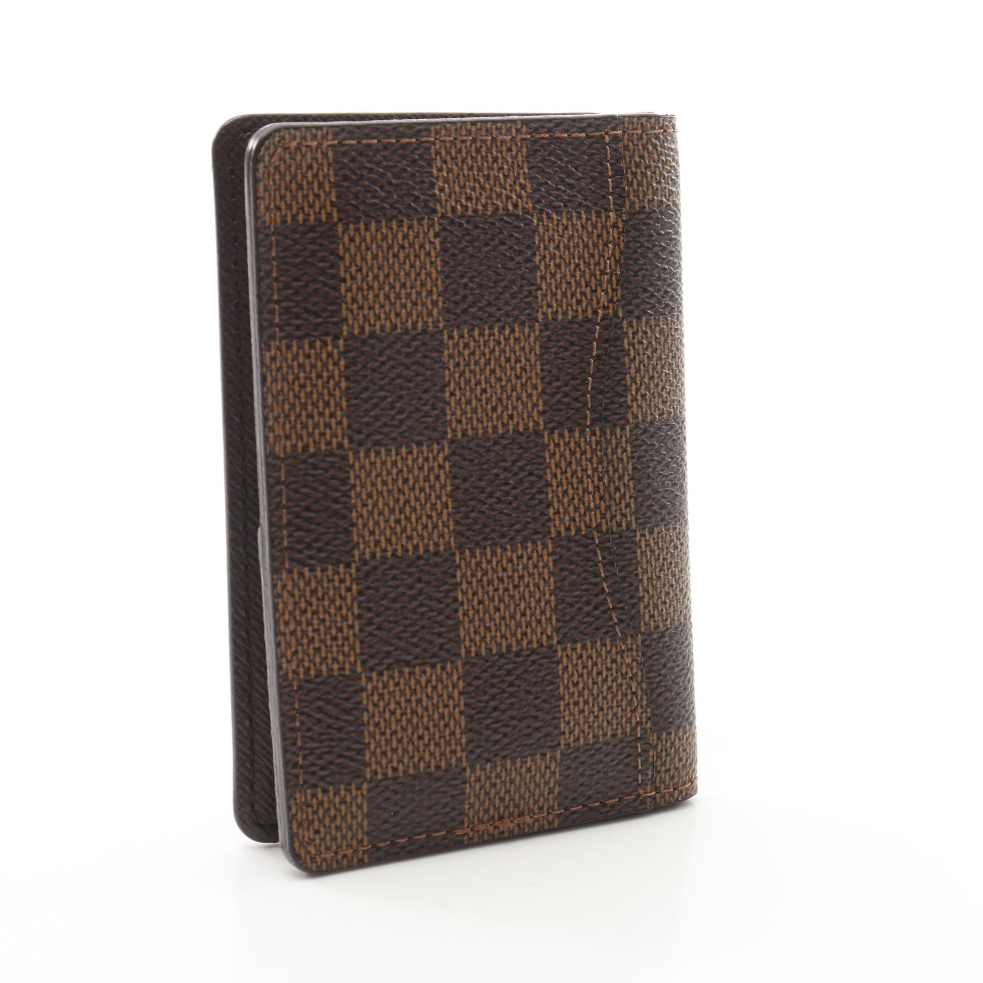 オーガナイザー ドゥ ポッシュ ダミエエベヌ カードケース PVC ブラウン ルイヴィトン 財布・小物 LOUIS VUITTON
