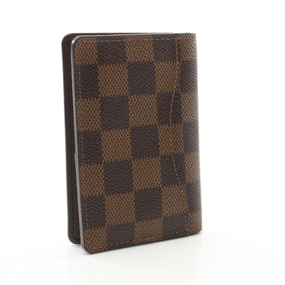 オーガナイザー ドゥ ポッシュ ダミエエベヌ カードケース PVC ブラウン ルイヴィトン 財布・小物 LOUIS VUITTON