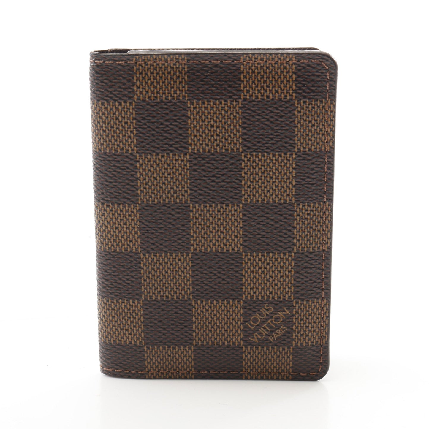 オーガナイザー ドゥ ポッシュ ダミエエベヌ カードケース PVC ブラウン ルイヴィトン 財布・小物 LOUIS VUITTON
