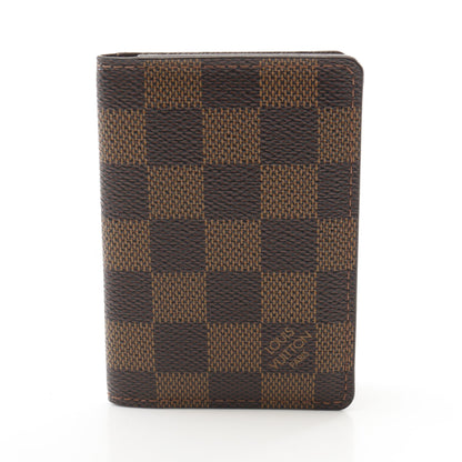 オーガナイザー ドゥ ポッシュ ダミエエベヌ カードケース PVC ブラウン ルイヴィトン 財布・小物 LOUIS VUITTON