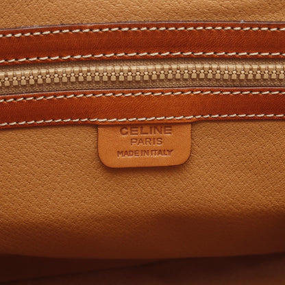 マカダム ハンドバッグ PVC レザー ブラウン 2WAY セリーヌ バッグ CELINE