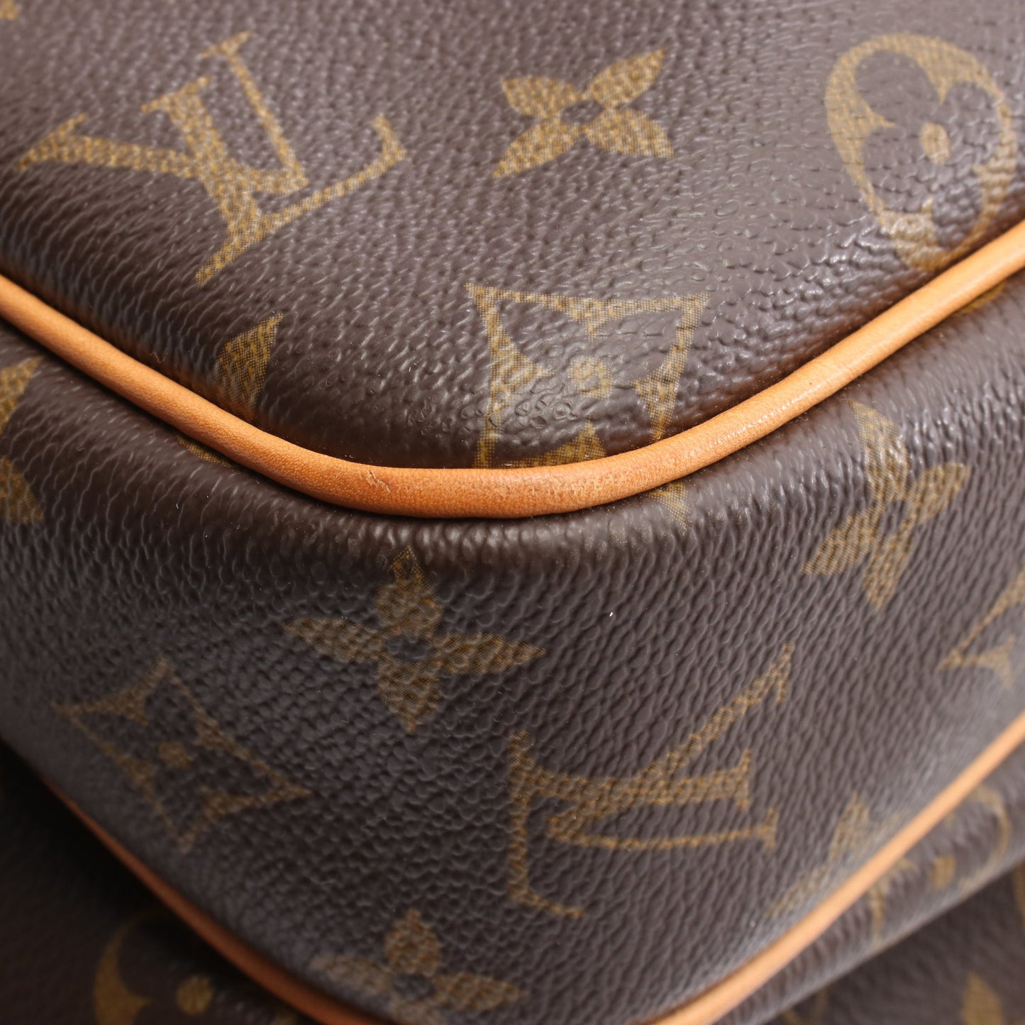 リポーターGM モノグラム ショルダーバッグ PVC レザー ブラウン ルイヴィトン バッグ LOUIS VUITTON