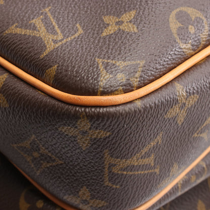 リポーターGM モノグラム ショルダーバッグ PVC レザー ブラウン ルイヴィトン バッグ LOUIS VUITTON