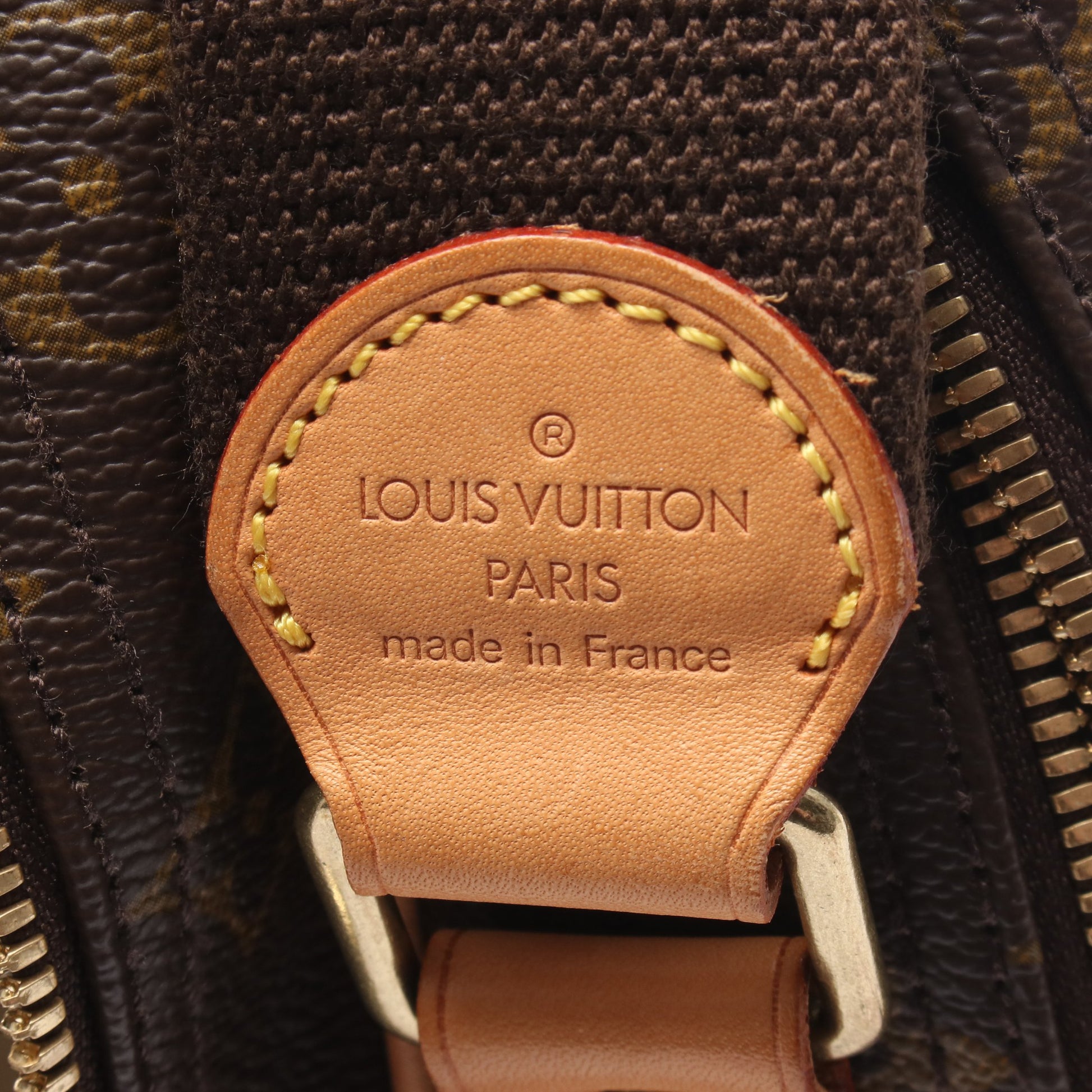 リポーターGM モノグラム ショルダーバッグ PVC レザー ブラウン ルイヴィトン バッグ LOUIS VUITTON