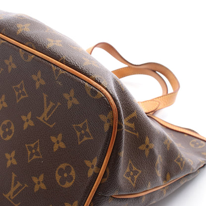 パレルモPM モノグラム ハンドバッグ PVC レザー ブラウン 2WAY ルイヴィトン バッグ LOUIS VUITTON