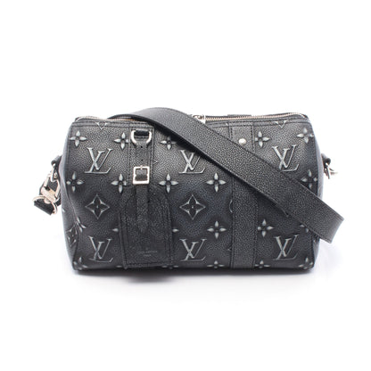 シティ キーポル モノグラム チャコール ショルダーバッグ レザー ダークグレー ルイヴィトン バッグ LOUIS VUITTON