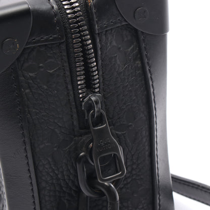 ソフトトランク モノグラムトリヨン ノワール ショルダーバッグ レザー ブラック ルイヴィトン バッグ LOUIS VUITTON