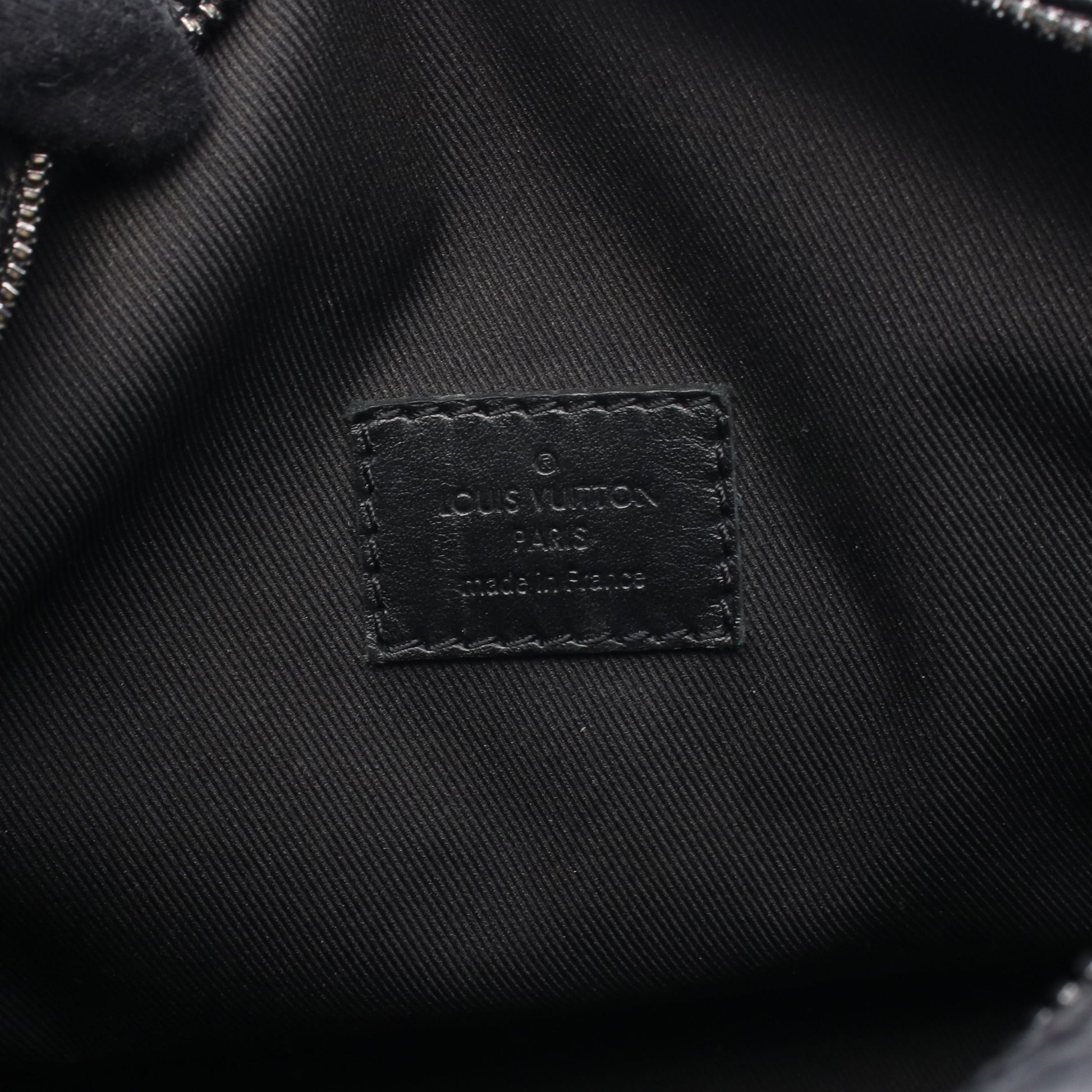 ソフトトランク モノグラムトリヨン ノワール ショルダーバッグ レザー ブラック ルイヴィトン バッグ LOUIS VUITTON