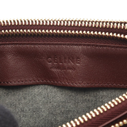 TRIO SMALL トリオ スモール ショルダーバッグ レザー ボルドー セリーヌ バッグ CELINE