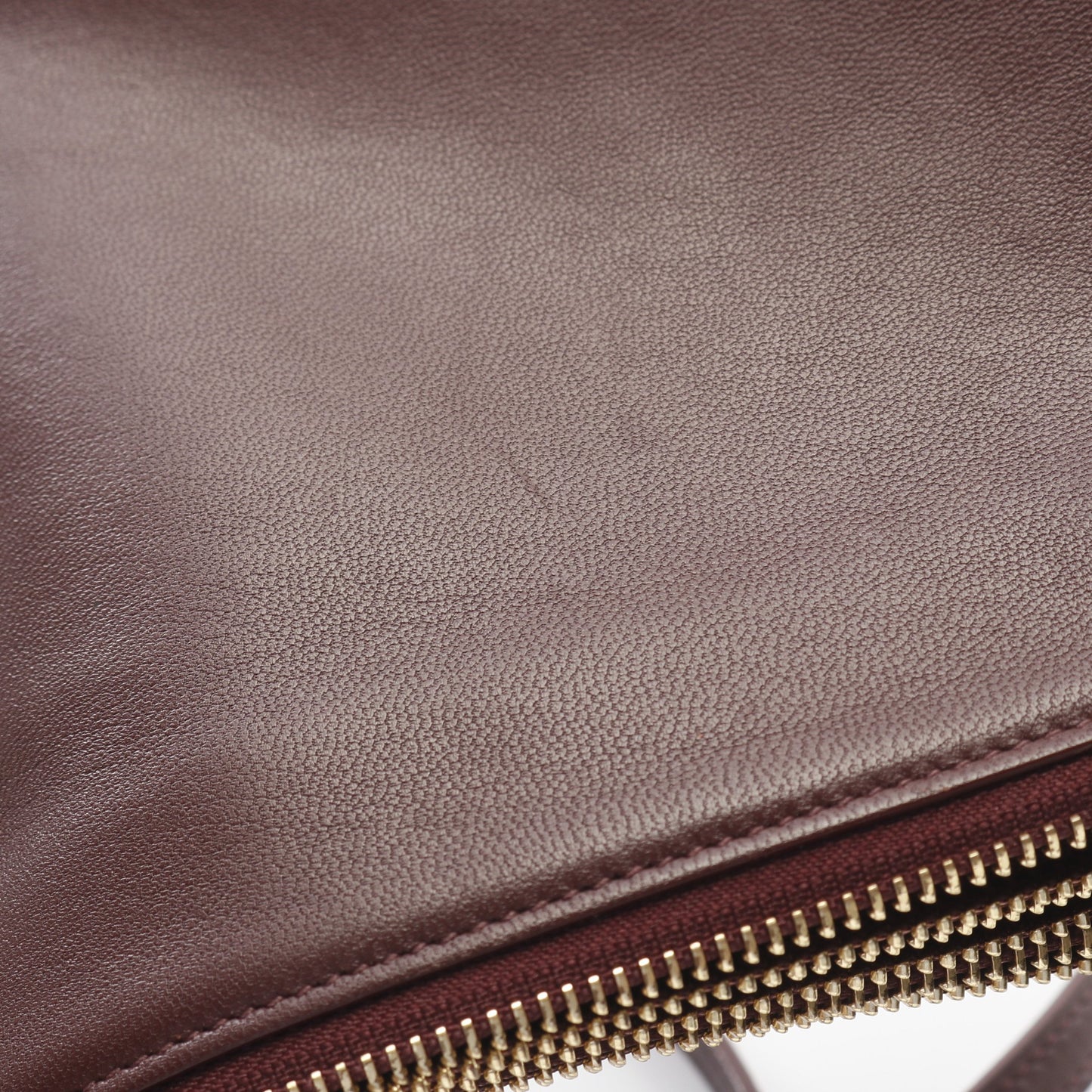 TRIO SMALL トリオ スモール ショルダーバッグ レザー ボルドー セリーヌ バッグ CELINE