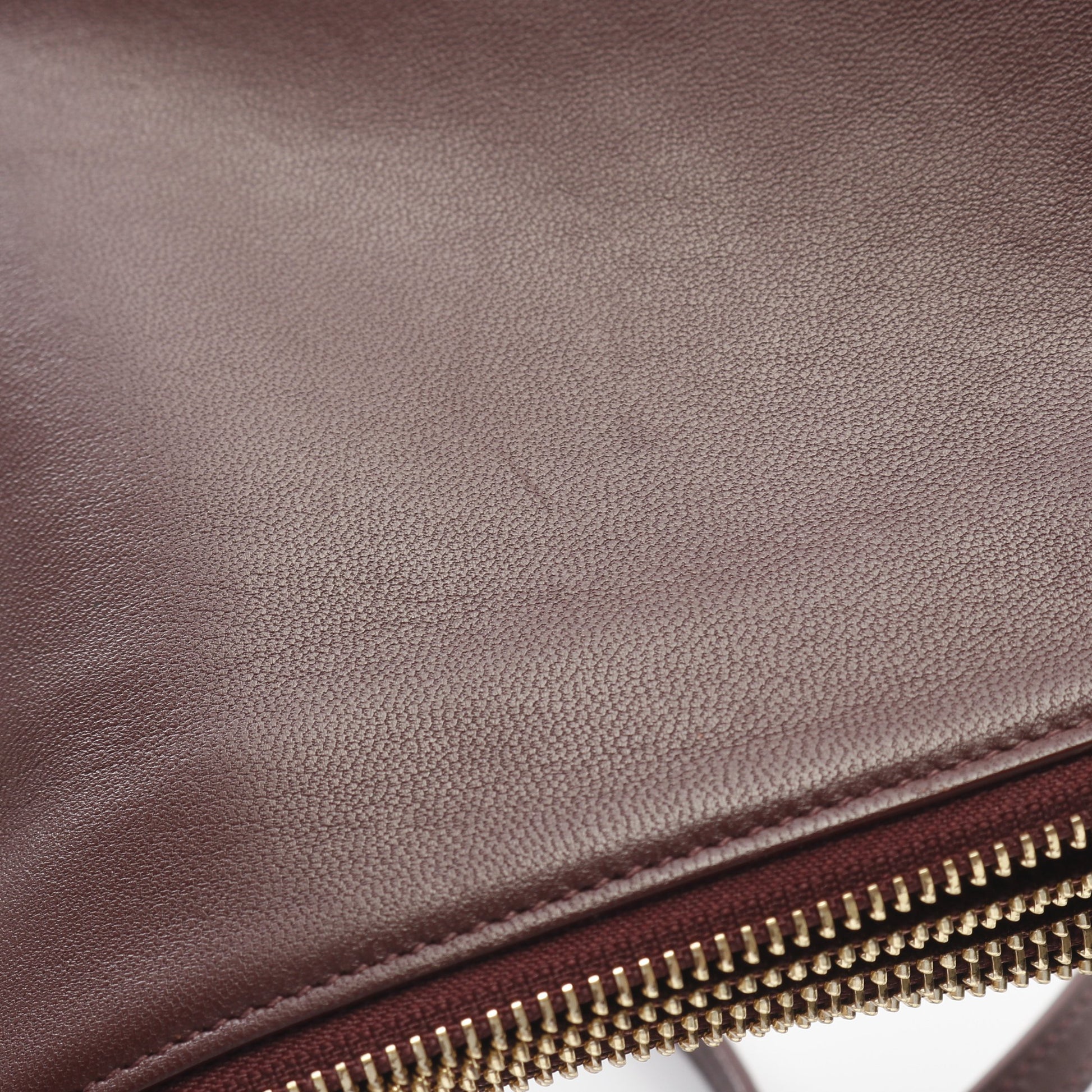 TRIO SMALL トリオ スモール ショルダーバッグ レザー ボルドー セリーヌ バッグ CELINE