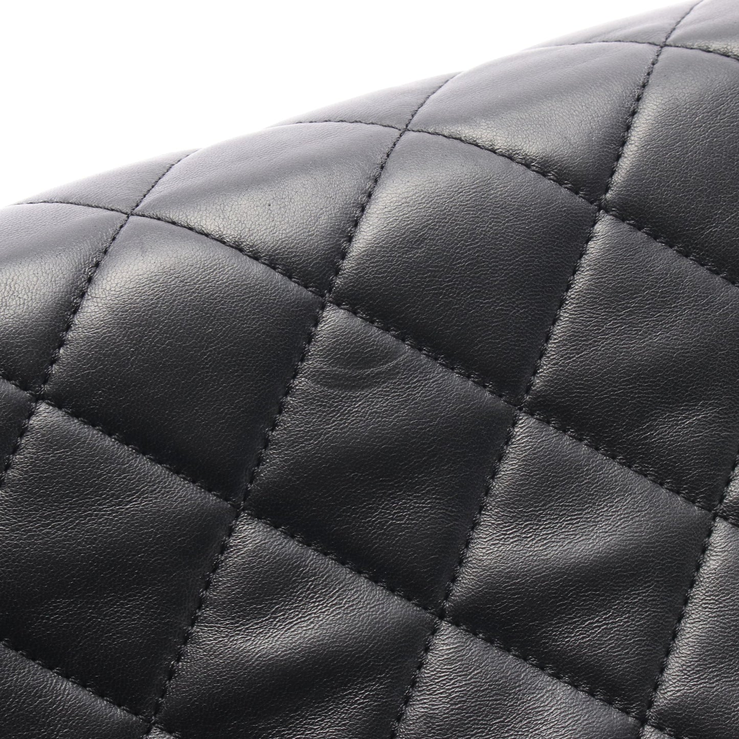 19 ディズヌフ マトラッセ チェーンショルダーバッグ ラムスキン ブラック ゴールド金具 シャネル バッグ CHANEL