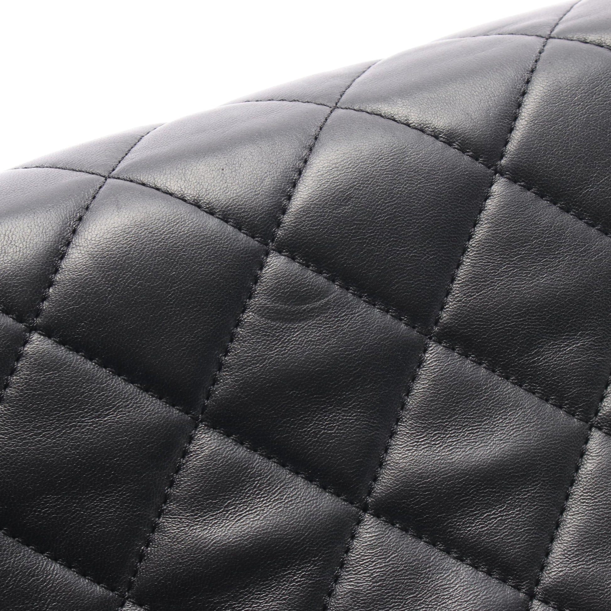 19 ディズヌフ マトラッセ チェーンショルダーバッグ ラムスキン ブラック ゴールド金具 シャネル バッグ CHANEL