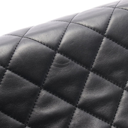 19 ディズヌフ マトラッセ チェーンショルダーバッグ ラムスキン ブラック ゴールド金具 シャネル バッグ CHANEL