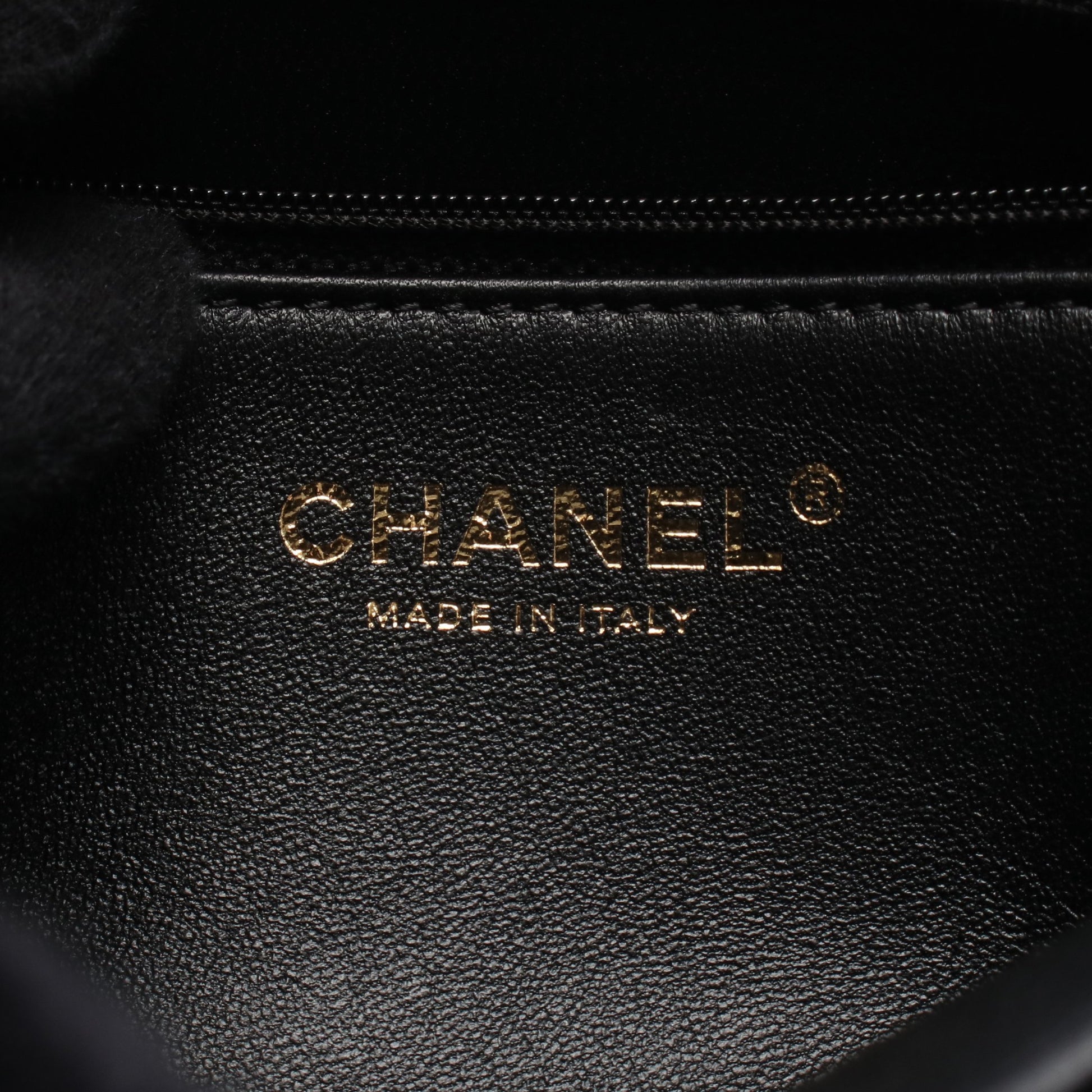 19 ディズヌフ マトラッセ チェーンショルダーバッグ ラムスキン ブラック ゴールド金具 シャネル バッグ CHANEL