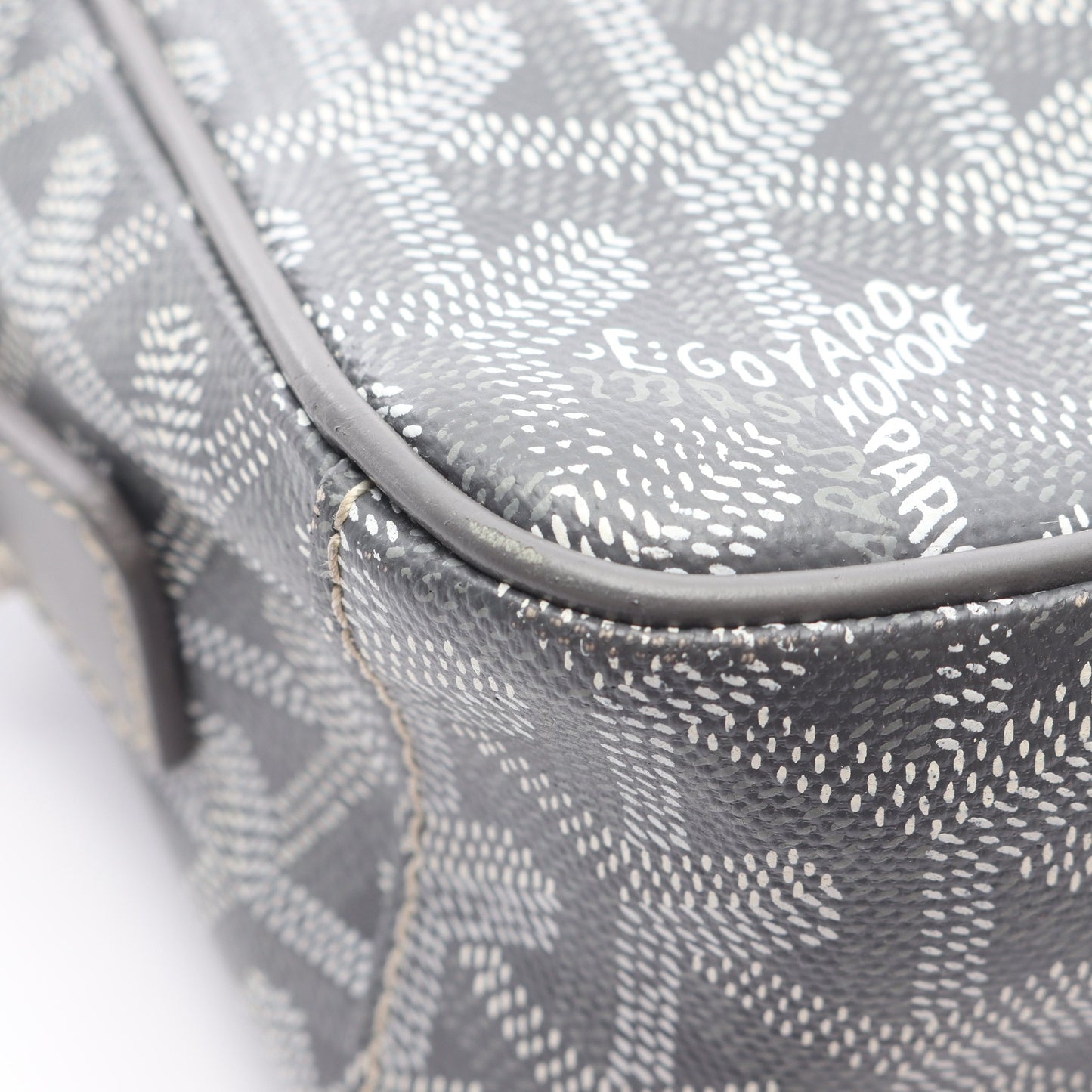 カップヴェールPM ショルダーバッグ コーティングキャンバス レザー グレー マルチカラー ゴヤール バッグ GOYARD