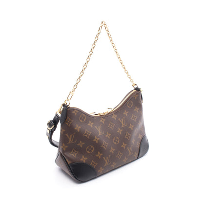 ブーローニュ NM モノグラム ノワール チェーンハンドバッグ PVC レザー ブラウン ブラック 2WAY ルイヴィトン バッグ LOUIS VUITTON