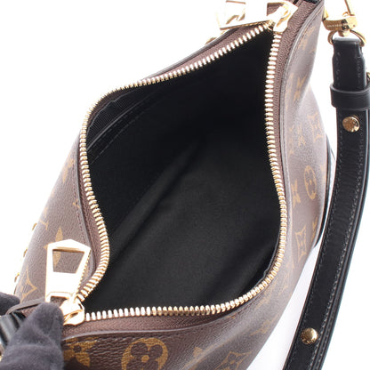 ブーローニュ NM モノグラム ノワール チェーンハンドバッグ PVC レザー ブラウン ブラック 2WAY ルイヴィトン バッグ LOUIS VUITTON