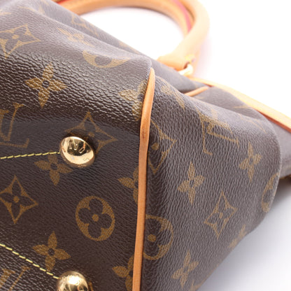 ティヴォリPM モノグラム ハンドバッグ PVC レザー ブラウン ルイヴィトン バッグ LOUIS VUITTON