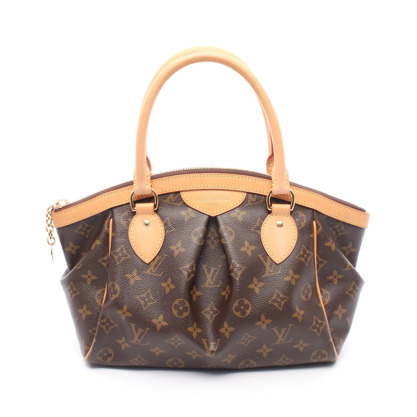 ティヴォリPM モノグラム ハンドバッグ PVC レザー ブラウン ルイヴィトン バッグ LOUIS VUITTON
