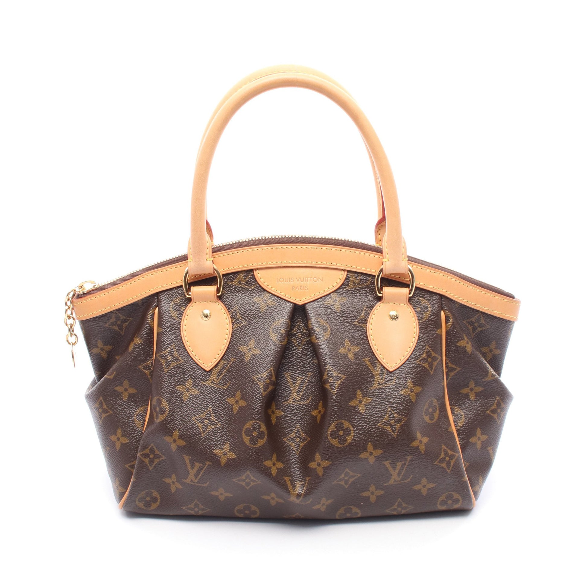 ティヴォリPM モノグラム ハンドバッグ PVC レザー ブラウン ルイヴィトン バッグ LOUIS VUITTON