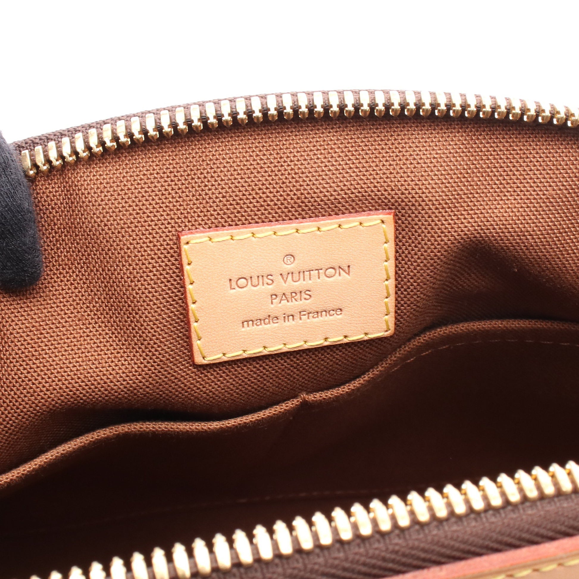 ティヴォリPM モノグラム ハンドバッグ PVC レザー ブラウン ルイヴィトン バッグ LOUIS VUITTON