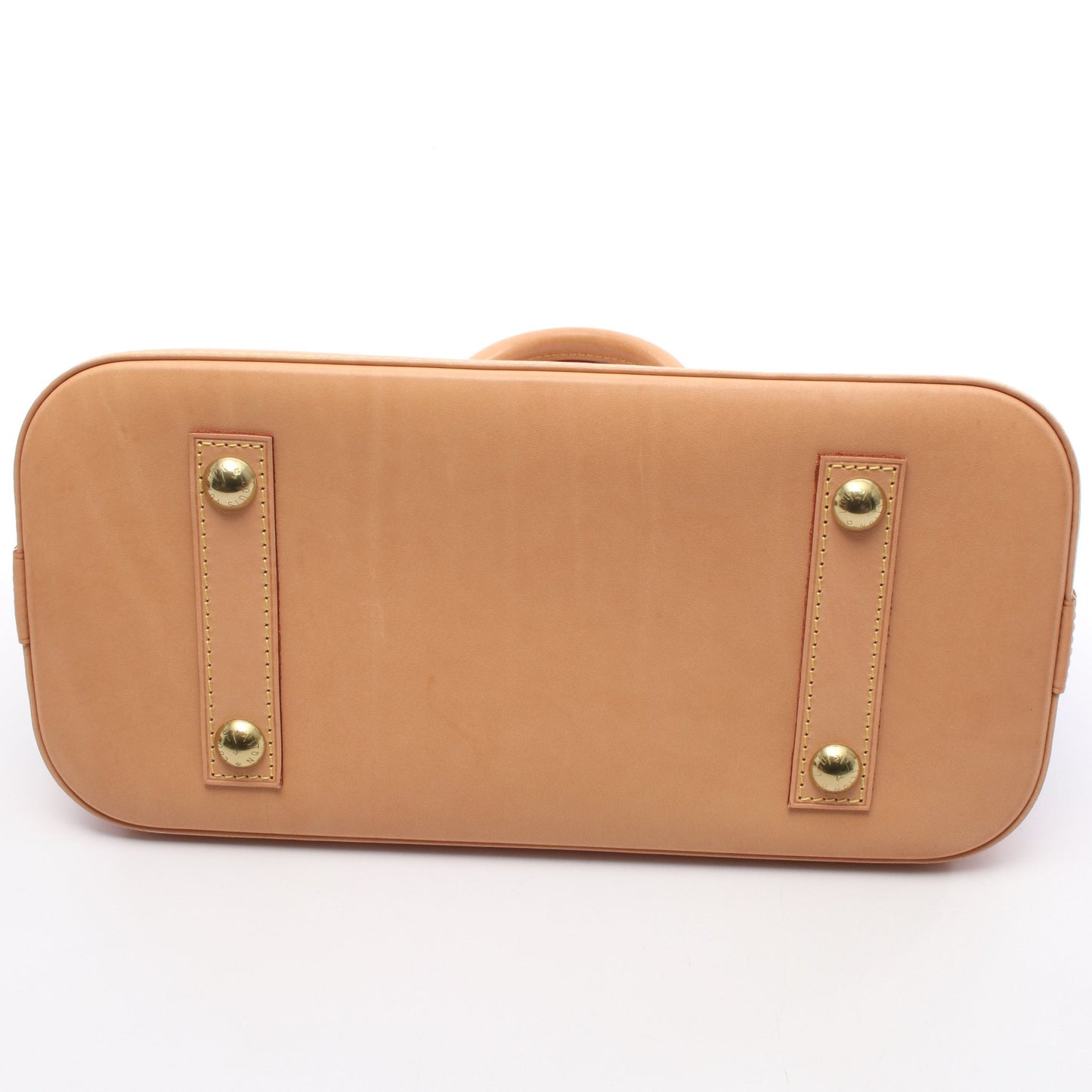 アルマ モノグラム ハンドバッグ PVC レザー ブラウン ルイヴィトン バッグ LOUIS VUITTON