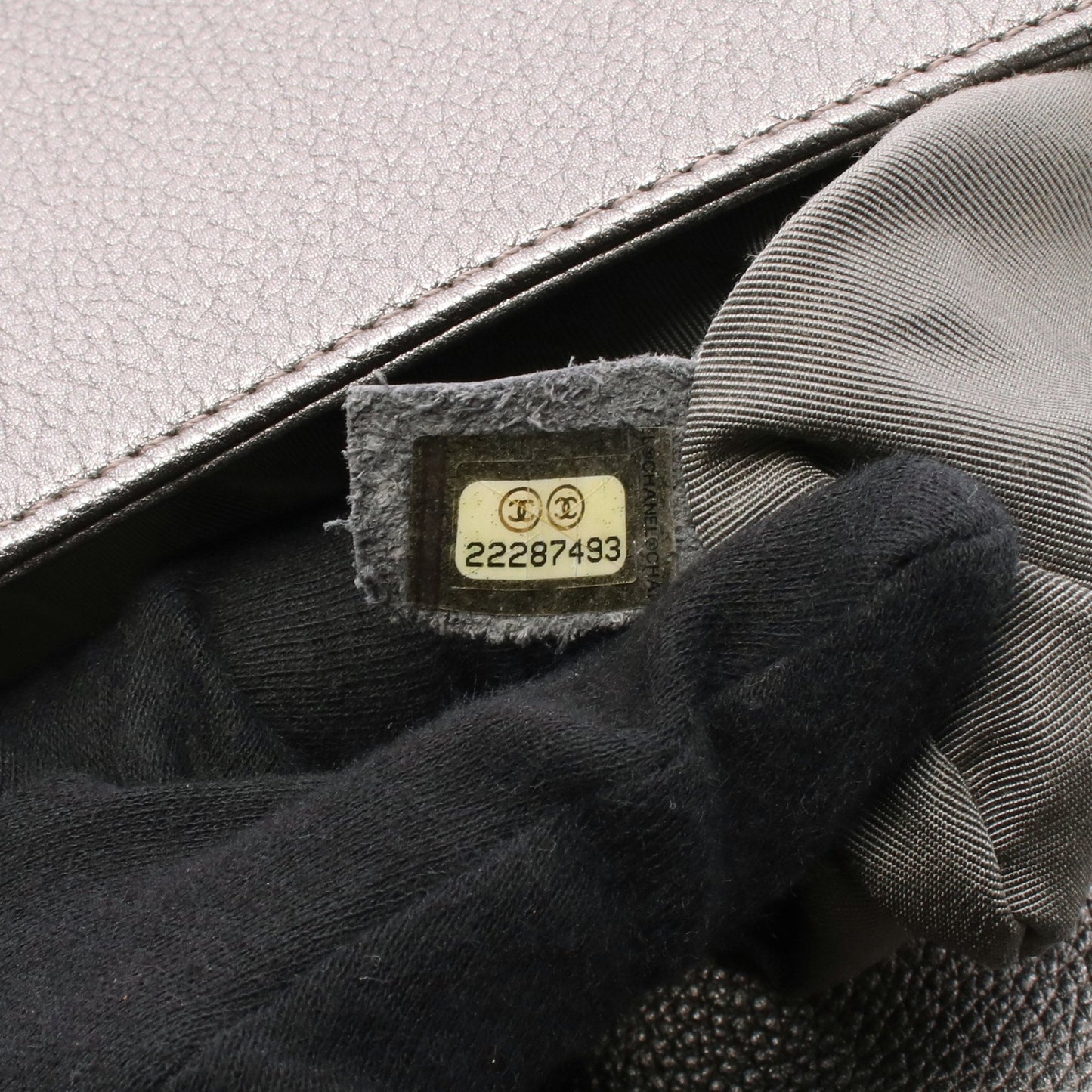 マトラッセ バックパック リュックサック レザー シルバー シルバー金具 シャネル バッグ CHANEL