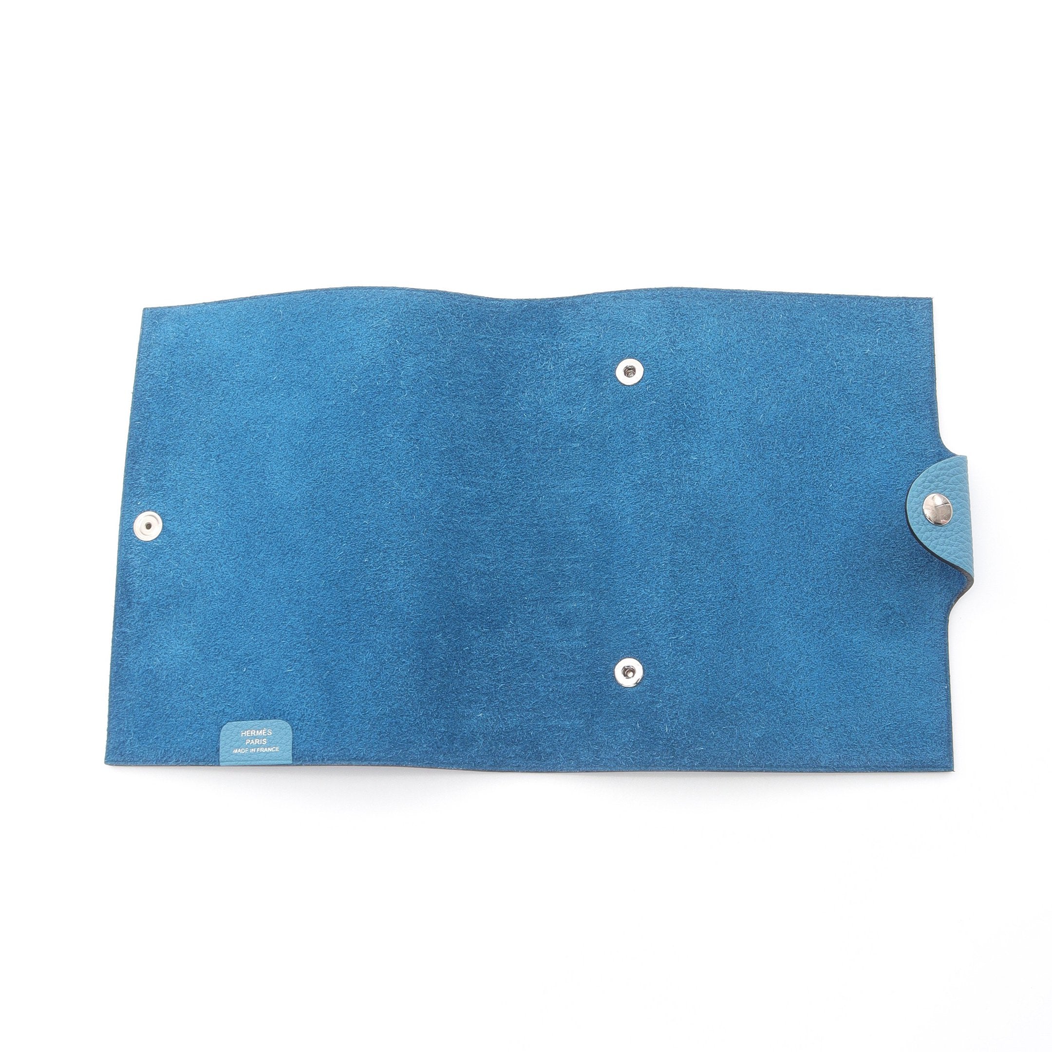 ユリスPM 手帳カバー トゴ ライトブルー シルバー金具 エルメス – RECLO