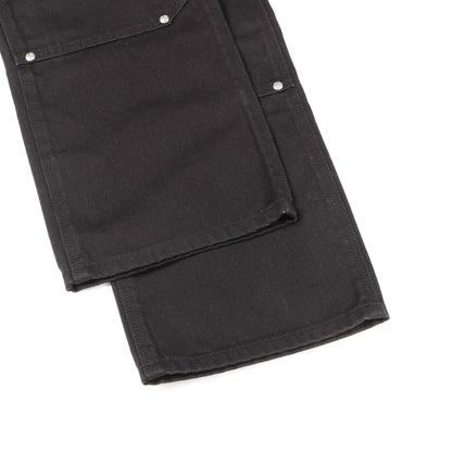 CARPENTER CANBAS DOUBLE KNEE カーペンター キャンバス ダブルニー パンツ コットン ブラック クロムハーツ ボトムス Chrome Hearts