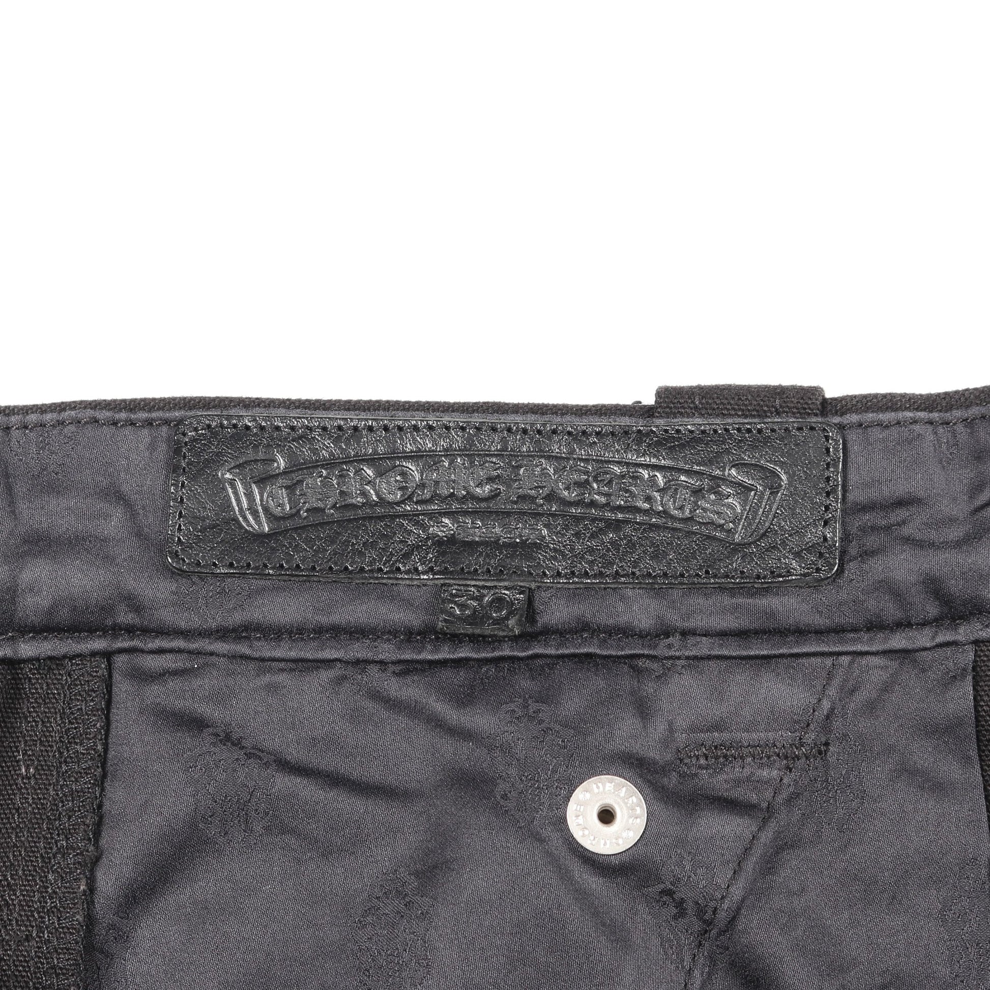 CARPENTER CANBAS DOUBLE KNEE カーペンター キャンバス ダブルニー パンツ コットン ブラック クロムハーツ ボトムス Chrome Hearts