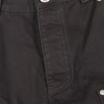 CARPENTER CANBAS DOUBLE KNEE カーペンター キャンバス ダブルニー パンツ コットン ブラック クロムハーツ ボトムス Chrome Hearts