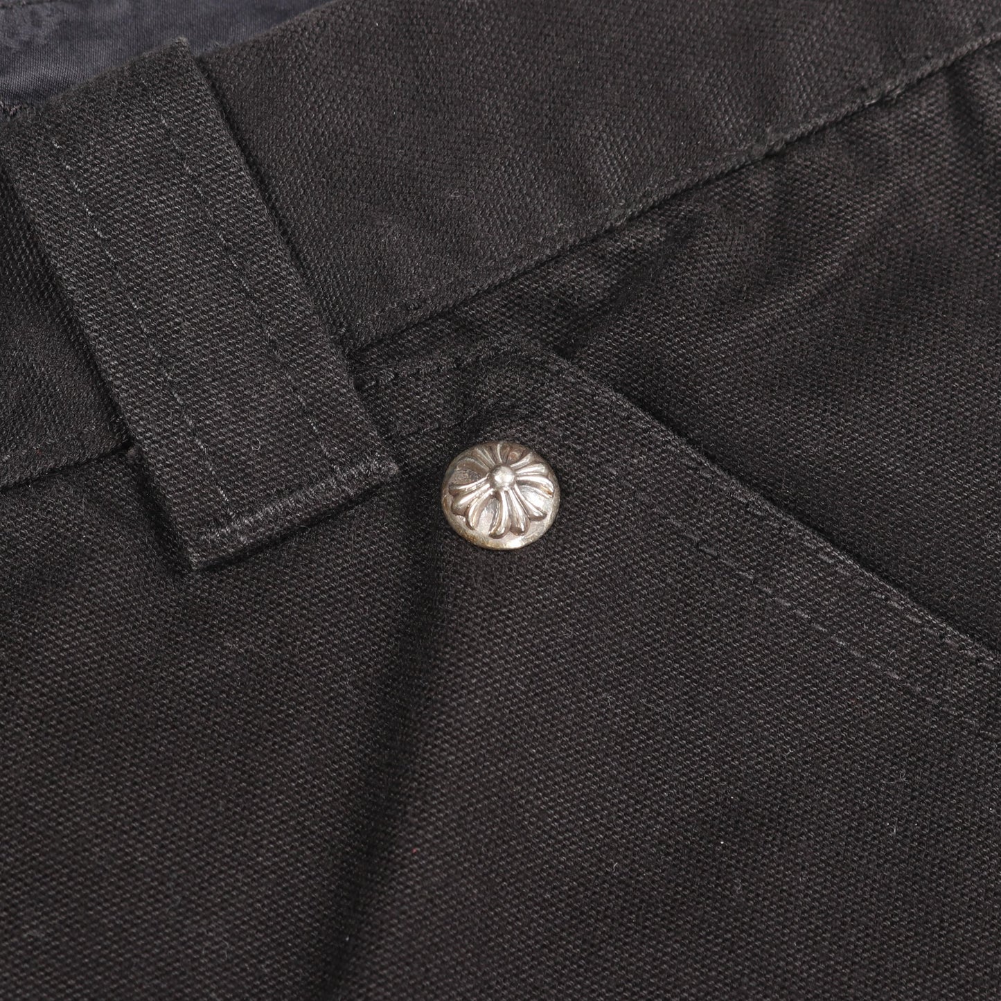 CARPENTER CANBAS DOUBLE KNEE カーペンター キャンバス ダブルニー パンツ コットン ブラック クロムハーツ ボトムス Chrome Hearts