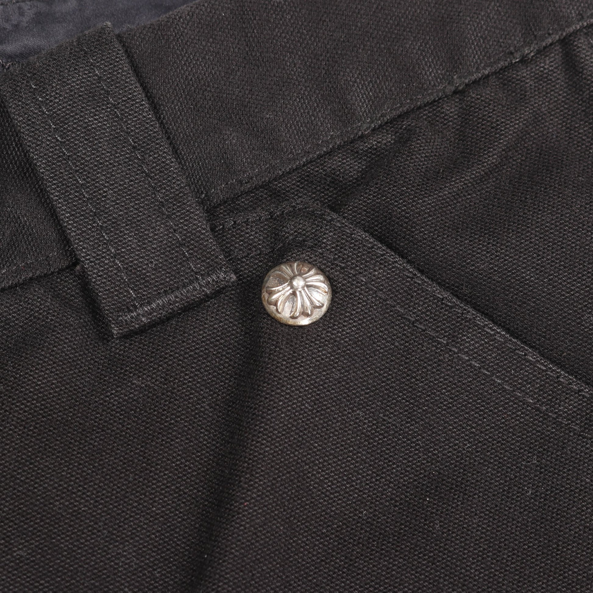CARPENTER CANBAS DOUBLE KNEE カーペンター キャンバス ダブルニー パンツ コットン ブラック クロムハーツ ボトムス Chrome Hearts