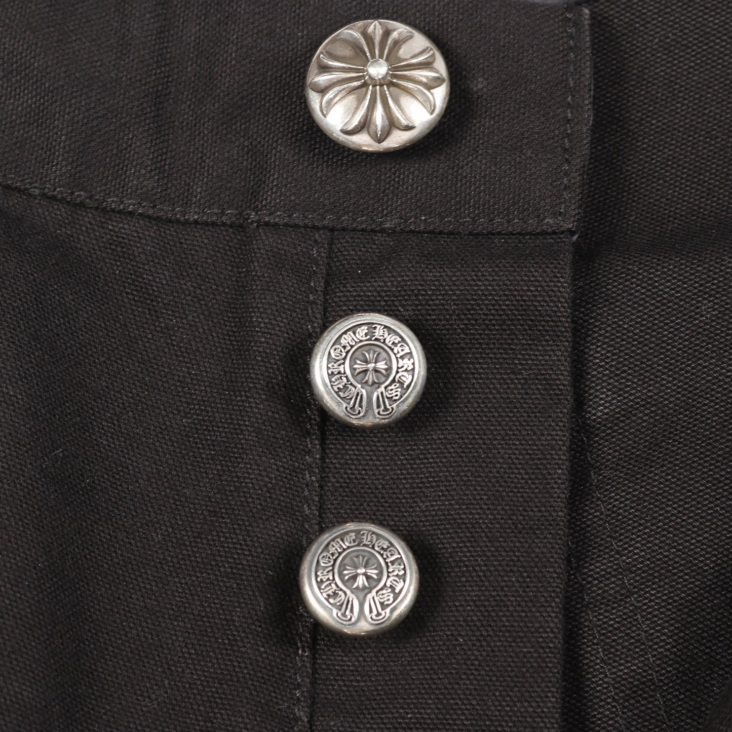 CARPENTER CANBAS DOUBLE KNEE カーペンター キャンバス ダブルニー パンツ コットン ブラック クロムハーツ ボトムス Chrome Hearts