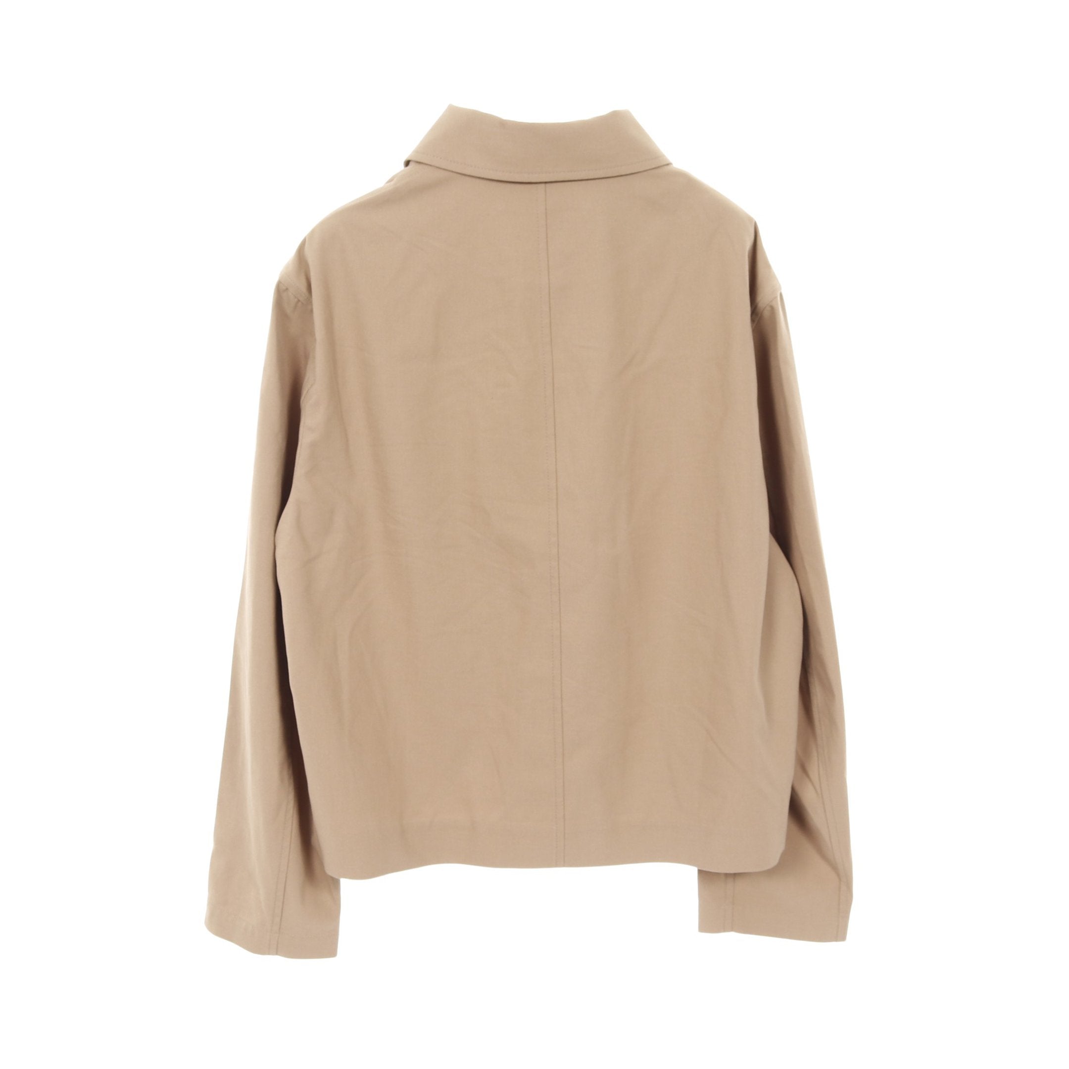 ワークウェア ジャケット コットン ベージュ ブラウン ロエベ