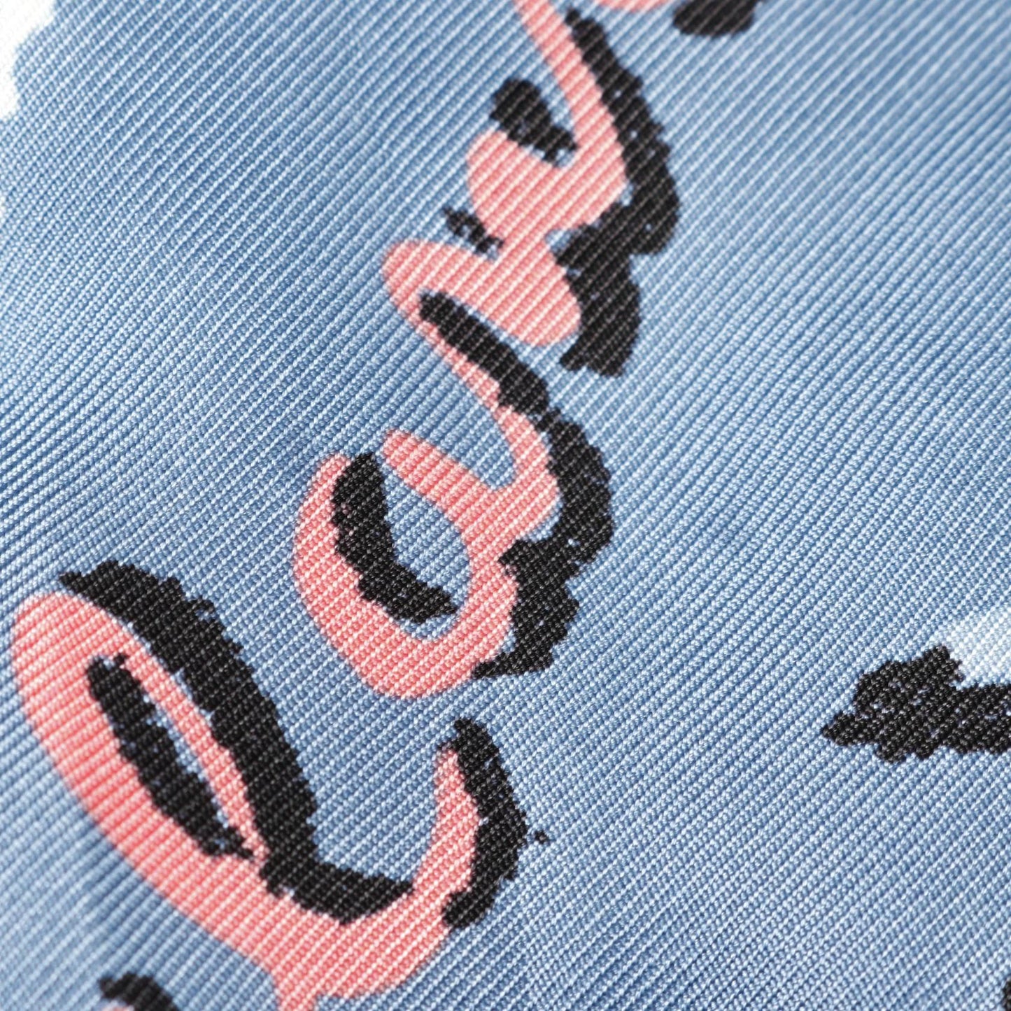 ASTROLOGY MOTIF リバーシブルブルゾン ボンバージャケット シルク オフホワイト ブルー マルチカラー フェンディ アウター FENDI