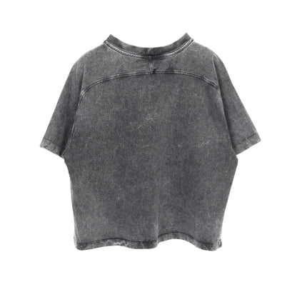 ヴィンテージエフェクト Tシャツ コットン ダークグレー ルイヴィトン トップス LOUIS VUITTON