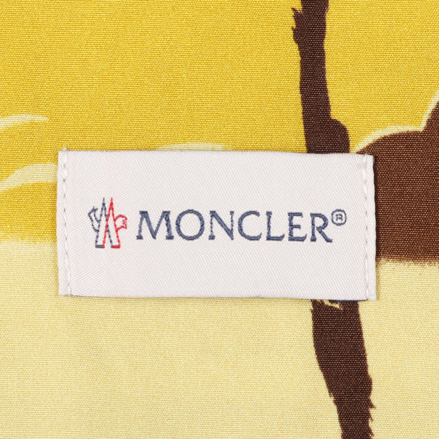 パームツリー アロハ シャツ コットン イエロー マルチカラー モンクレール トップス MONCLER