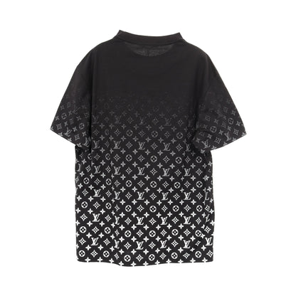 モノグラムグラディエント Tシャツ コットン ブラック ホワイト ルイヴィトン トップス LOUIS VUITTON