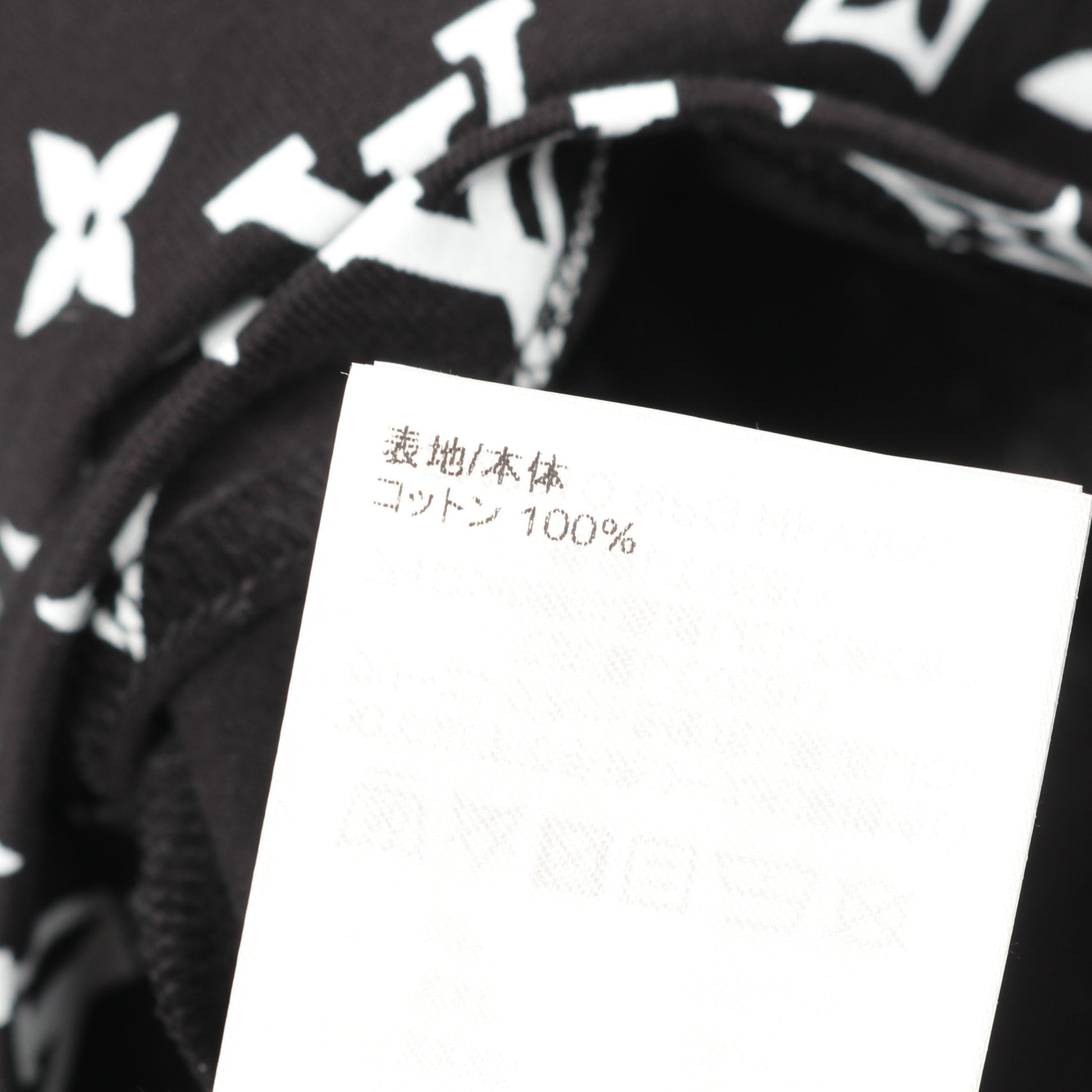 モノグラムグラディエント Tシャツ コットン ブラック ホワイト ルイヴィトン トップス LOUIS VUITTON