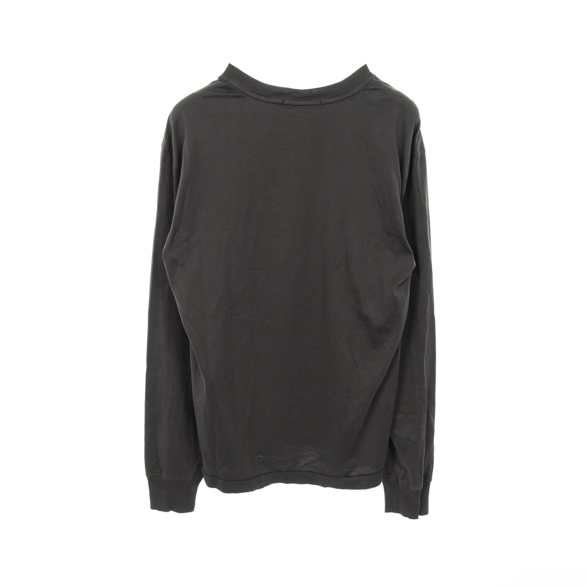 LOGO PATCH LONG SLEEVE T-SHIRT Tシャツ 長袖 コットン ブラック ストーンアイランド トップス Stone Island