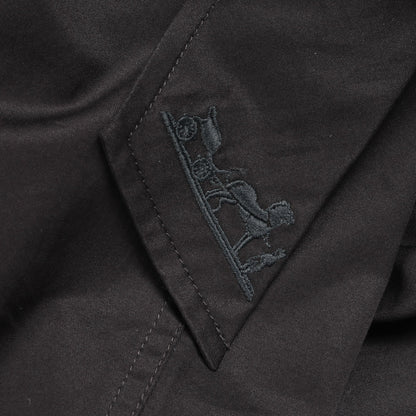 ツイリーネック ブラウス コットン ブラック エルメス トップス HERMES