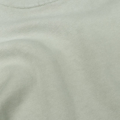 スウェットシャツ クルーネック コットン グレーグリーン ダメージ加工 フェード加工 プラダ トップス PRADA