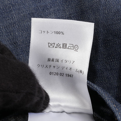 デニムスカート ラップスカート コットン インディゴブルー クリスチャンディオール ボトムス Christian Dior