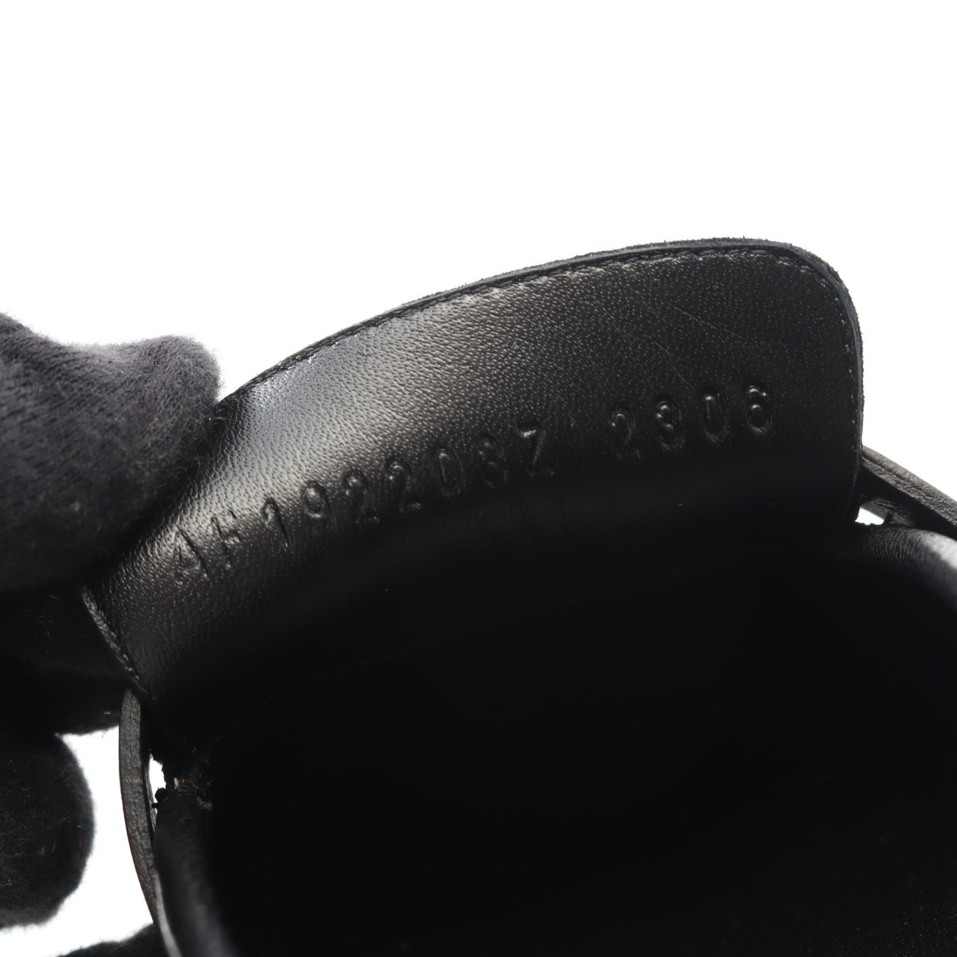 モカシンパリ ローファー レザー ブラック エルメス シューズ HERMES