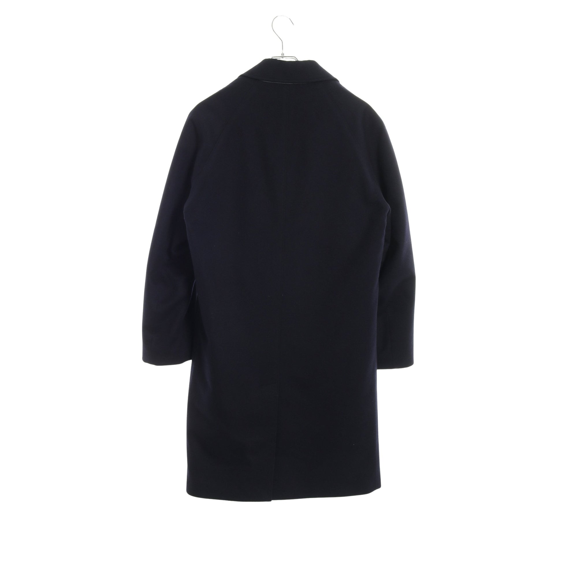 ベビーカシミヤ ステンカラーコート ロングコート カシミヤ ネイビー ロロピアーナ アウター Loro Piana