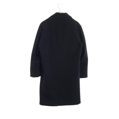 ベビーカシミヤ ステンカラーコート ロングコート カシミヤ ネイビー ロロピアーナ アウター Loro Piana